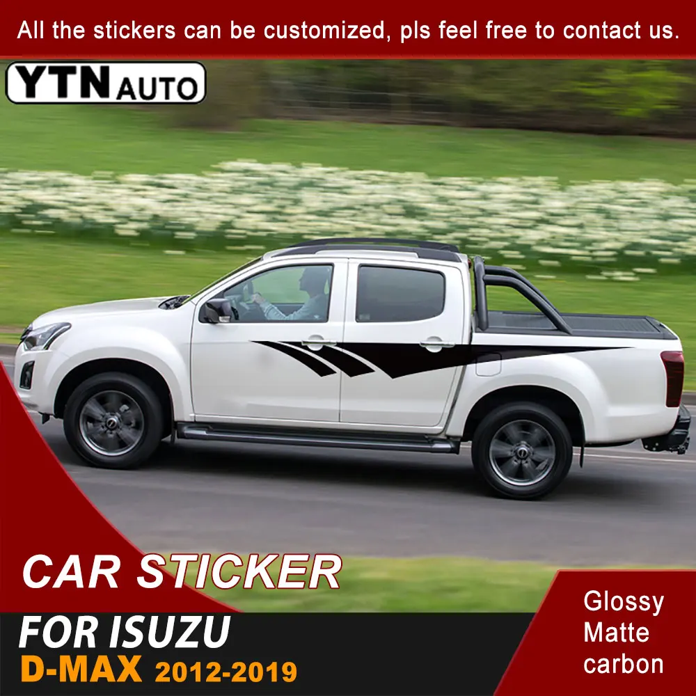 Car Stickers side door For Isuzu D-Max 2012-2015 2016 2017 2018 2019 Racing Stripe Graphics Vinyl Car Decals Customized YTNauto
Car Stickers side door For Isuzu D-Max 2012-2015 2016 2017 2018 2019 Racing Stripe Graphics Vinyl Car Decals Customized YTNauto