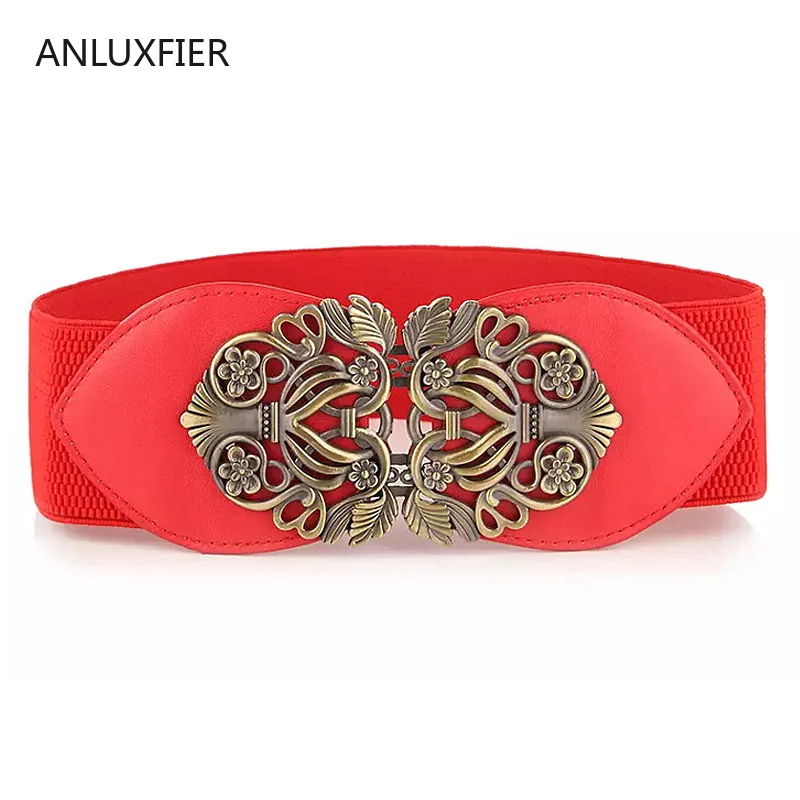 H9844 Women Wide Elastic Belt Ladies Retro Alloy Buckle Accessories Waist Seal High Quality Fashion Luxury Casual Girl Waistband
H9844 Women Wide Elastic Belt Ladies Retro Alloy Buckle Accessories Waist Seal High Quality Fashion Luxury Casual Girl Waistband