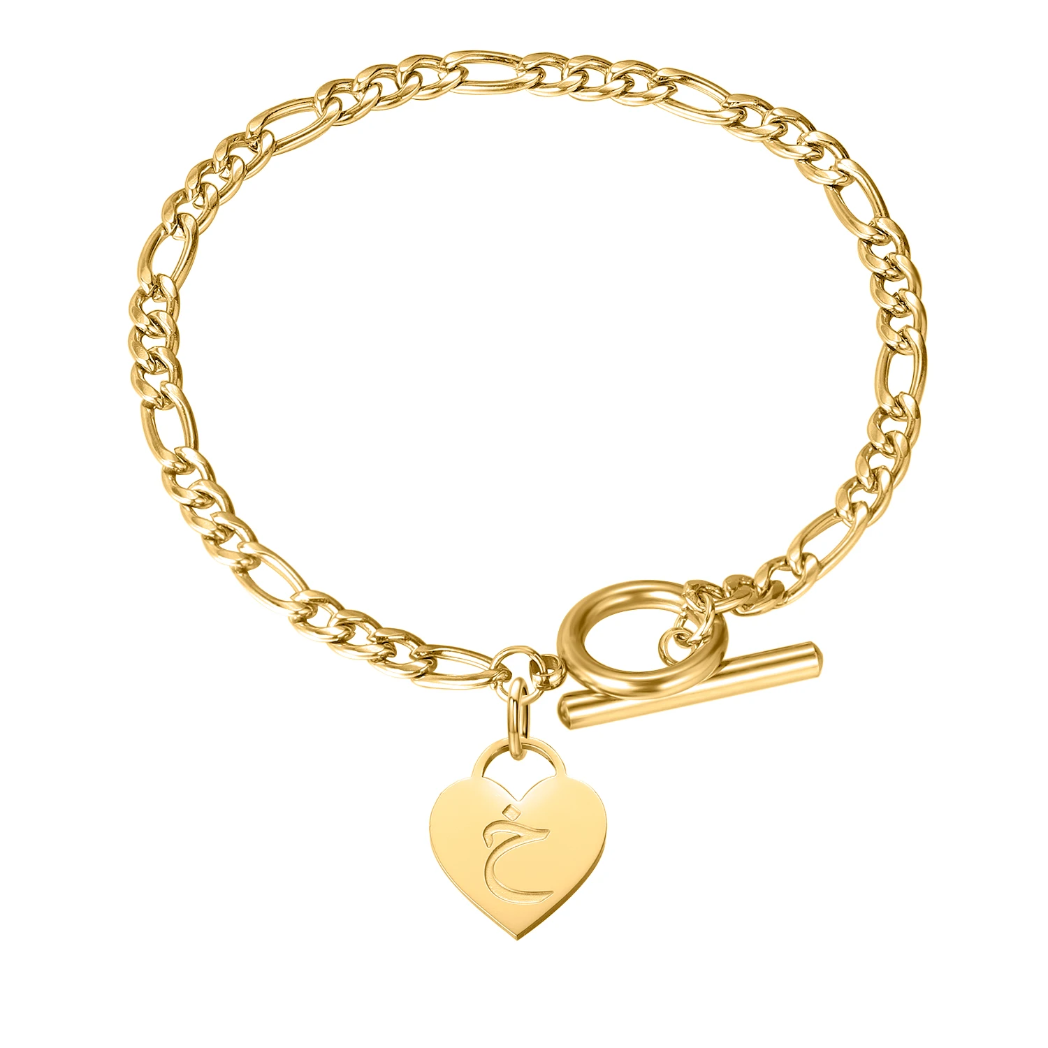 Custom Arabic name bracelet personalized Initial Letter Bangle Charm Bracelets For Women Girls Rose Gold Jewelry Birthday Gift
Custom Arabic name bracelet personalized Initial Letter Bangle Charm Bracelets For Women Girls Rose Gold Jewelry Birthday Gift