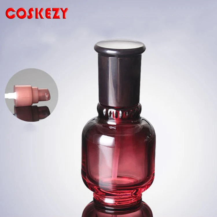 Empty Red Glass Serum Pump bottles 50ml, Cosmetic Packaging Glass Pump Bottle 1.7 oz
Empty Red Glass Serum Pump bottles 50ml, Cosmetic Packaging Glass Pump Bottle 1.7 oz