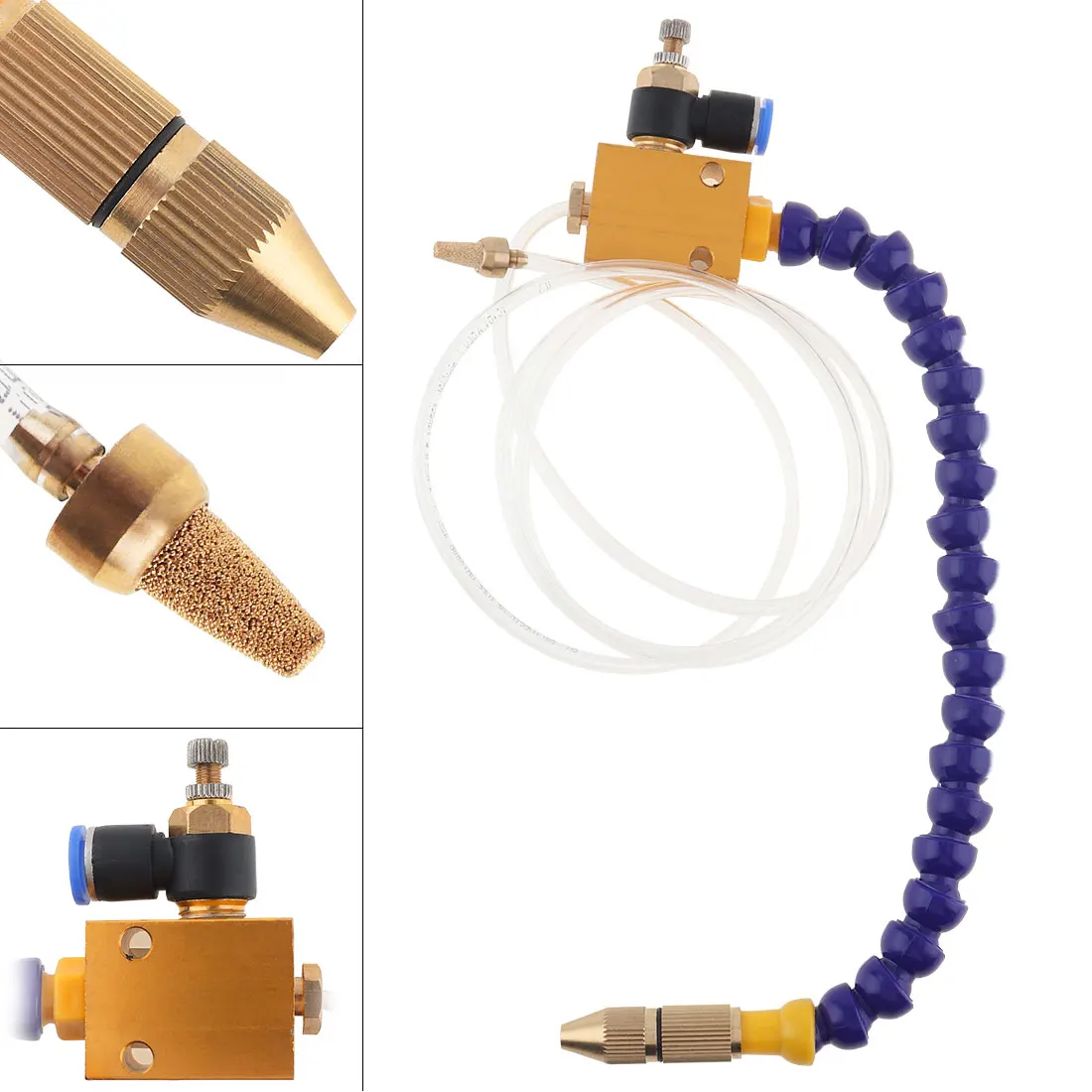 Mist Coolant Lubrication Spray System Unit for CNC Lathe Milling Machine Accessories
Mist Coolant Lubrication Spray System Unit for CNC Lathe Milling Machine Accessories