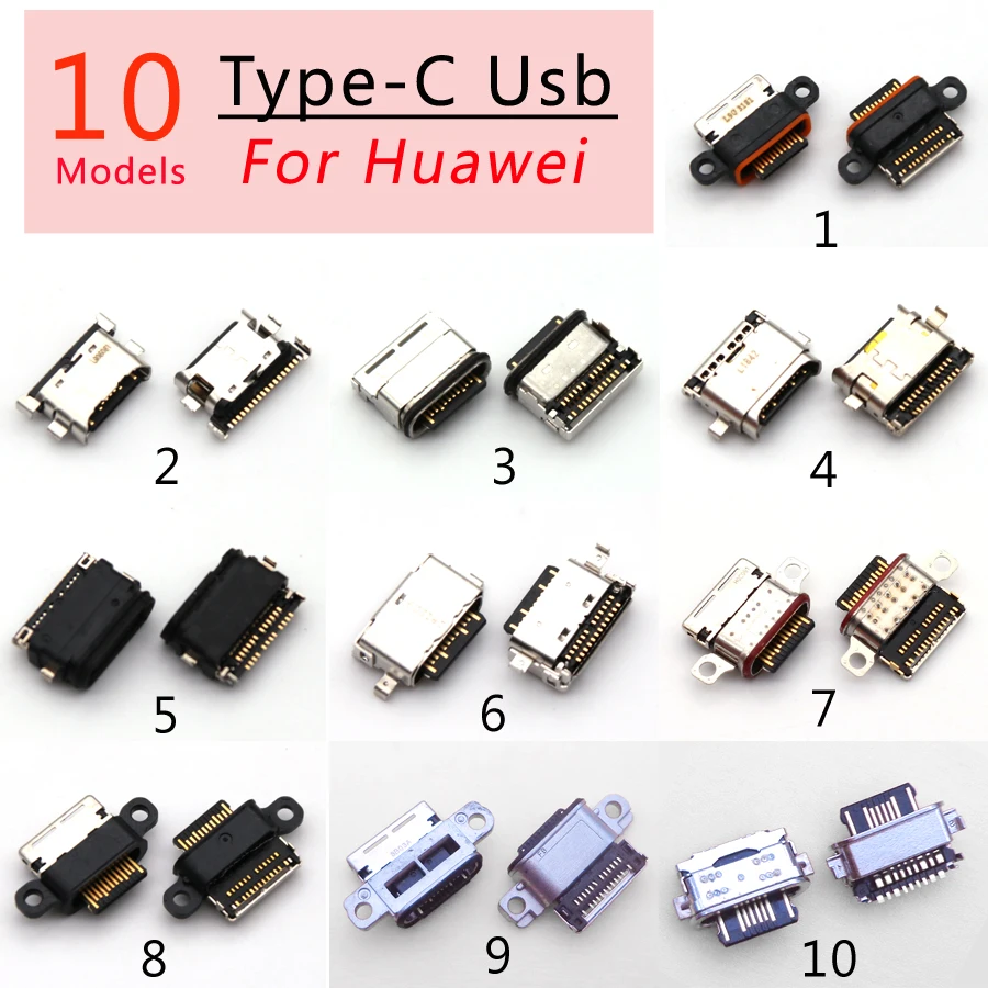 10 моделей разъемов USB Type-C для зарядки, разъем для Huawei Mediapad P10 P20 P30 P40 Lite Pro Plus M3 M5 Lite Pro View 10
10 моделей разъемов USB Type-C для зарядки, разъем для Huawei Mediapad P10 P20 P30 P40 Lite Pro Plus M3 M5 Lite Pro View 10
