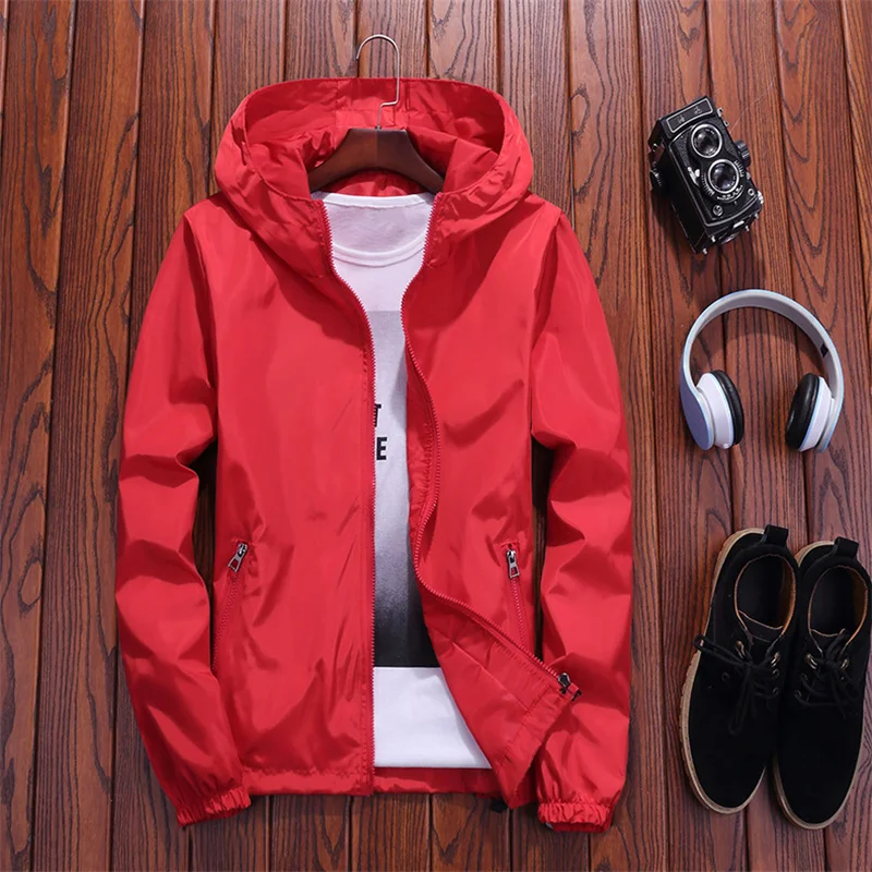 Spring Autumn Men and Women Running Jacket Large Size Korean Loose Coats Lovers Student Thin Jacket
Spring Autumn Men and Women Running Jacket Large Size Korean Loose Coats Lovers Student Thin Jacket