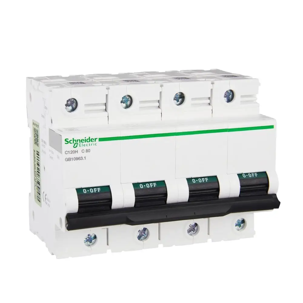 Export High Section Circuit Breaker, High Power Original C120H 4P Type C 80A 400VAC 50/60hz A9N19811 Section 10KA Mini
Export High Section Circuit Breaker, High Power Original C120H 4P Type C 80A 400VAC 50/60hz A9N19811 Section 10KA Mini