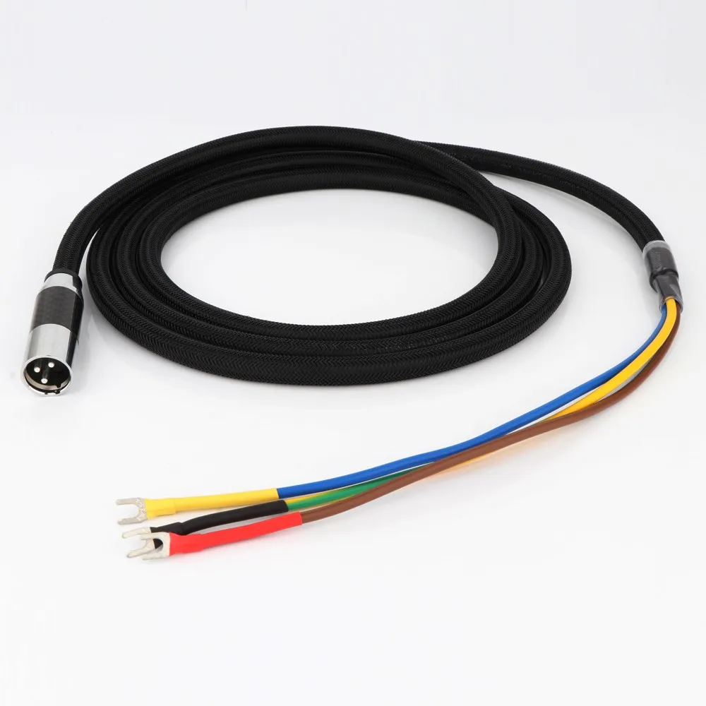Preffair OFC Copper 3 Wire Sub Speaker Cable Carbon Fibre 3PIN Male XLR to Spade end Sub cable
Preffair OFC Copper 3 Wire Sub Speaker Cable Carbon Fibre 3PIN Male XLR to Spade end Sub cable