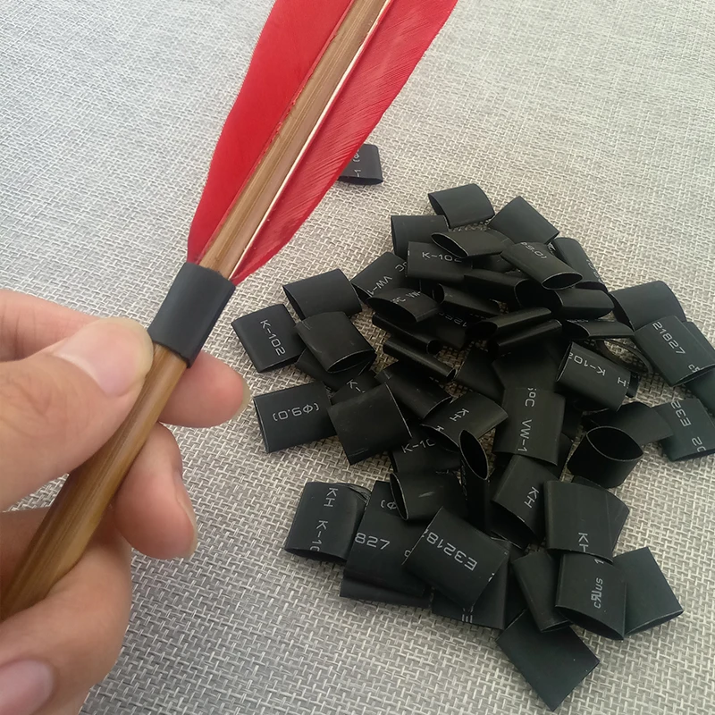 2Meter Archery Arrow feather Heat Shrink Tubing Feather Protector Tube Black for Shooting Hunting Arrow Tools
2Meter Archery Arrow feather Heat Shrink Tubing Feather Protector Tube Black for Shooting Hunting Arrow Tools