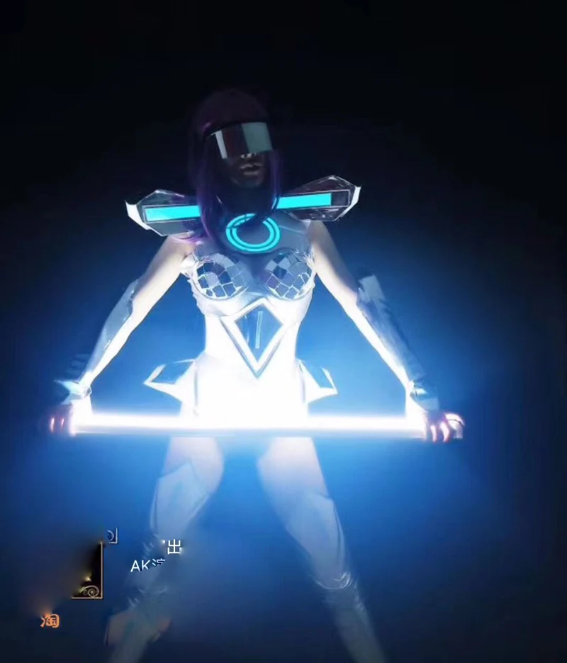 Party girl dance mirror costume nightclub stage show DJ singer dancer wear
Party girl dance mirror costume nightclub stage show DJ singer dancer wear