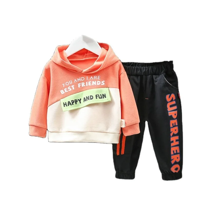 Spring Autumn Kids Cotton Clothes Suit Fashion Baby Girls Boys Patchwork Hoodies Pants 2pcs/Sets New Children Casual Tracksuits
Spring Autumn Kids Cotton Clothes Suit Fashion Baby Girls Boys Patchwork Hoodies Pants 2pcs/Sets New Children Casual Tracksuits