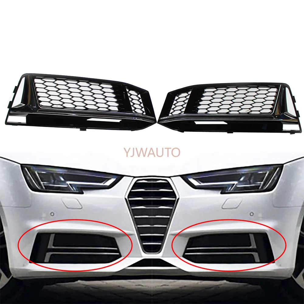 Fog Light Cover For Audi S4 A4 B9 S-LINE 2016 2017 2018 Fog Lamp Shell Vent Car Auto Front Bumper Grille Driving Lamp Cover
Fog Light Cover For Audi S4 A4 B9 S-LINE 2016 2017 2018 Fog Lamp Shell Vent Car Auto Front Bumper Grille Driving Lamp Cover