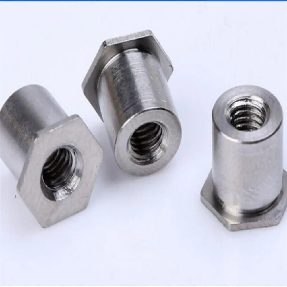 Self Clinching Standoff BSO4-M3.5 Hex Blind Rivet Threaded Standoffs Server Cabinet Sheet Metal Spacer Insert Nut Screw Column
Self Clinching Standoff BSO4-M3.5 Hex Blind Rivet Threaded Standoffs Server Cabinet Sheet Metal Spacer Insert Nut Screw Column