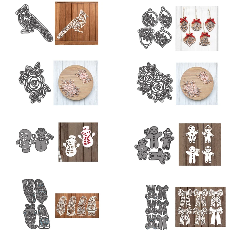 Christmas Decor People Bird Flower Metal Cutting Dies for Diy Scrapbooking Album Paper Card Decorative Crafts Embossing Die Cuts
Christmas Decor People Bird Flower Metal Cutting Dies for Diy Scrapbooking Album Paper Card Decorative Crafts Embossing Die Cuts