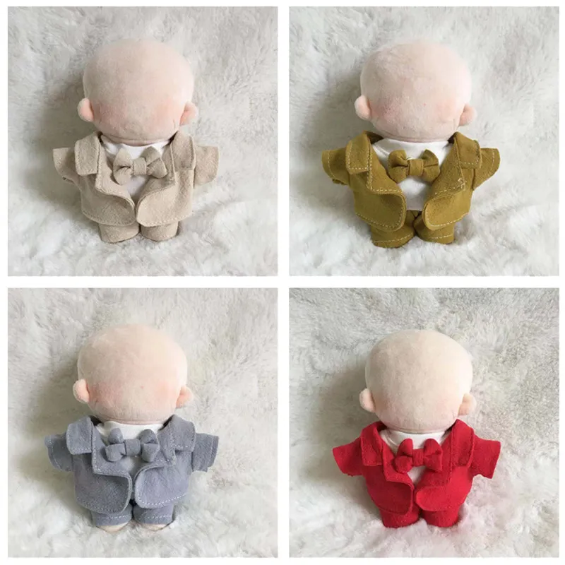 Korean Style 10cm cartoon doll Clothes for fat body doll handmade western 10cm doll clothing plush doll toy accessories COS set
Korean Style 10cm cartoon doll Clothes for fat body doll handmade western 10cm doll clothing plush doll toy accessories COS set