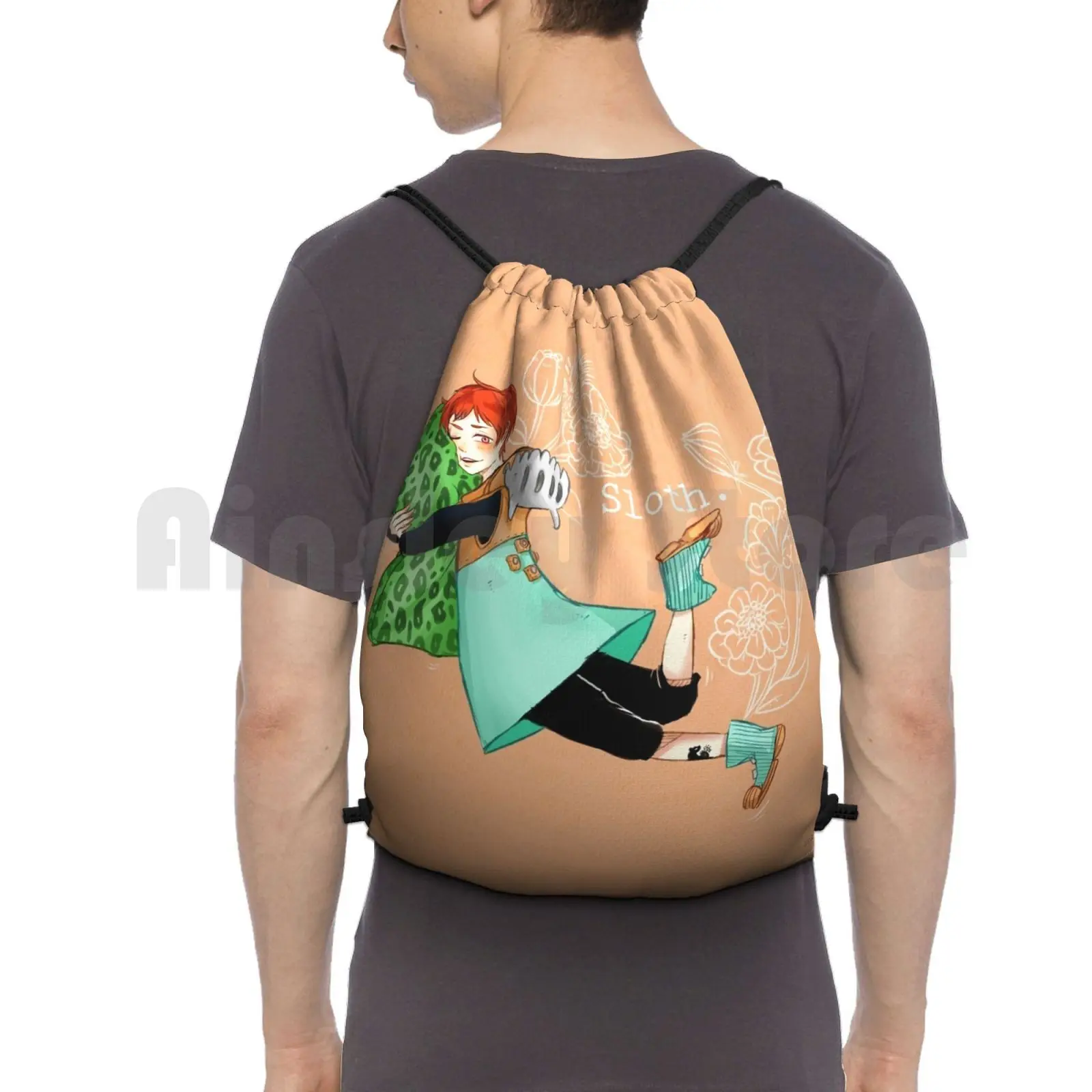 Fairy King Of Sloth Backpack Drawstring Bag Riding Climbing Gym Bag Fairy King Seven Deadly Sins Nanatsu No Taizai Sloth 
Fairy King Of Sloth Backpack Drawstring Bag Riding Climbing Gym Bag Fairy King Seven Deadly Sins Nanatsu No Taizai Sloth