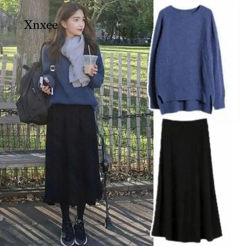 2021 Women's Fashion Winter Clothes New Two-Piece Knitted Western Soft Girl Goddess Fan Mingyuan Fashion Temperament Dress
2021 Women's Fashion Winter Clothes New Two-Piece Knitted Western Soft Girl Goddess Fan Mingyuan Fashion Temperament Dress