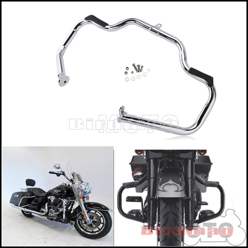 Motorcycle Chrome Steel Highway Engine Guard Crash Bar Protection For Harley Touring Road King Electra Street Glide 2009-2017
Motorcycle Chrome Steel Highway Engine Guard Crash Bar Protection For Harley Touring Road King Electra Street Glide 2009-2017