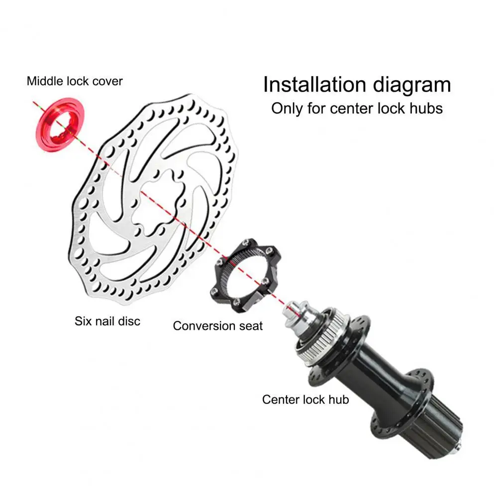 Reliable Universal High Strength Disc Middle Lock Aluminum Alloy Bike Center Lock Conversion Indeformable for MTB
Reliable Universal High Strength Disc Middle Lock Aluminum Alloy Bike Center Lock Conversion Indeformable for MTB