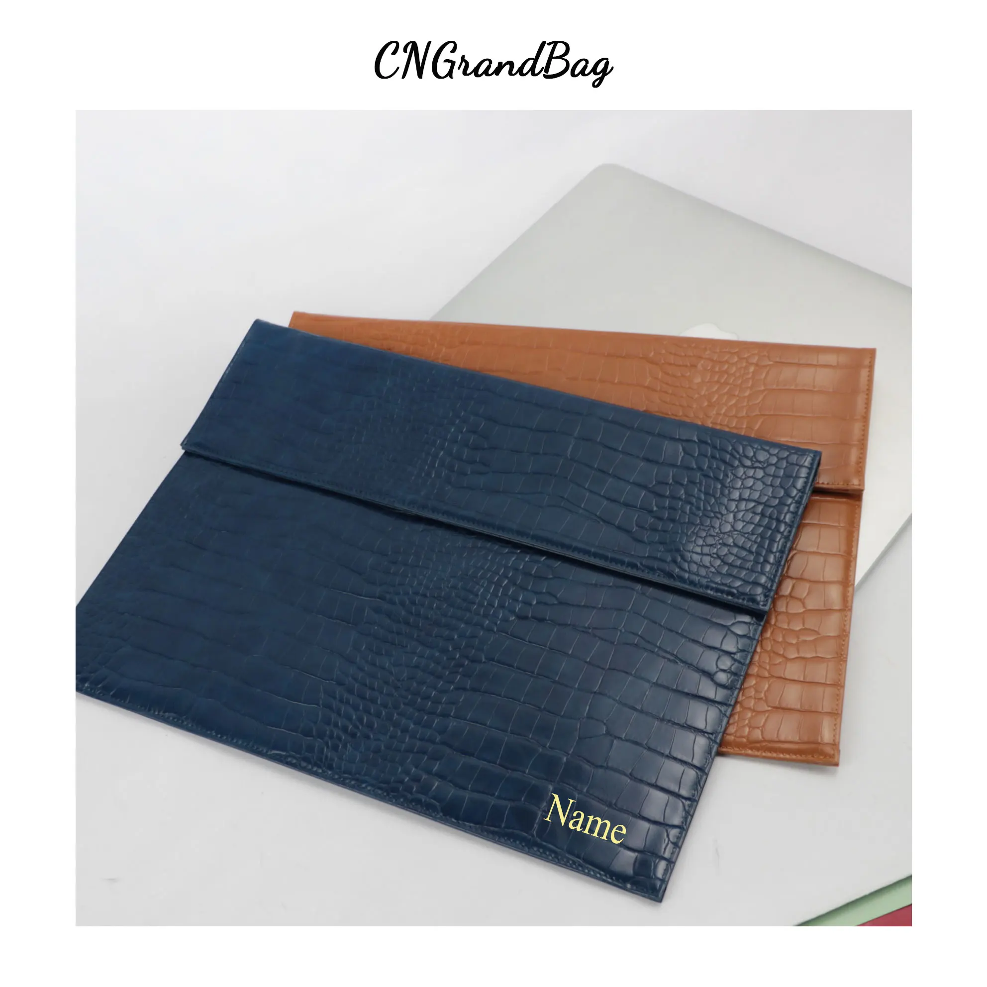 Classic Women Men PU Leather Crocodile Laptop Sleeve Bag for Macbook 13" 15" Air Pro Retina PC Protective Pouch
Classic Women Men PU Leather Crocodile Laptop Sleeve Bag for Macbook 13" 15" Air Pro Retina PC Protective Pouch