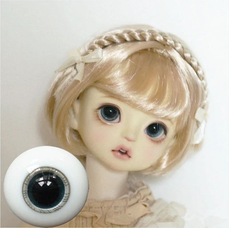 BJD doll eyeballs are suitable for 1/3 1/4 1/6 size human doll accessories with grey green glass eyeballs
BJD doll eyeballs are suitable for 1/3 1/4 1/6 size human doll accessories with grey green glass eyeballs
