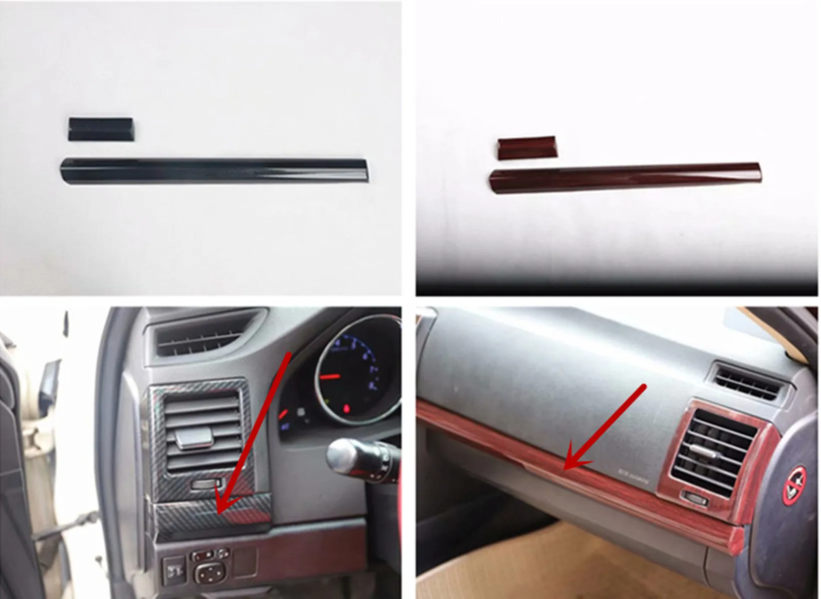 Free Shipping 2pcs/lot ABS Carbon fiber grain car instrument panel decoration cover for 2010-2016 Toyota REIZ
Free Shipping 2pcs/lot ABS Carbon fiber grain car instrument panel decoration cover for 2010-2016 Toyota REIZ