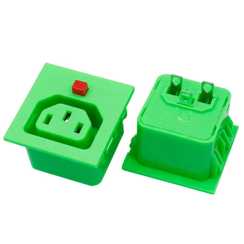 AC 250V 10A IEC 320 C13 Panel Mount Plug Adapter Power Connector Socket 3 Pins PDU Power Plug Socket with Anti Falling Button
AC 250V 10A IEC 320 C13 Panel Mount Plug Adapter Power Connector Socket 3 Pins PDU Power Plug Socket with Anti Falling Button