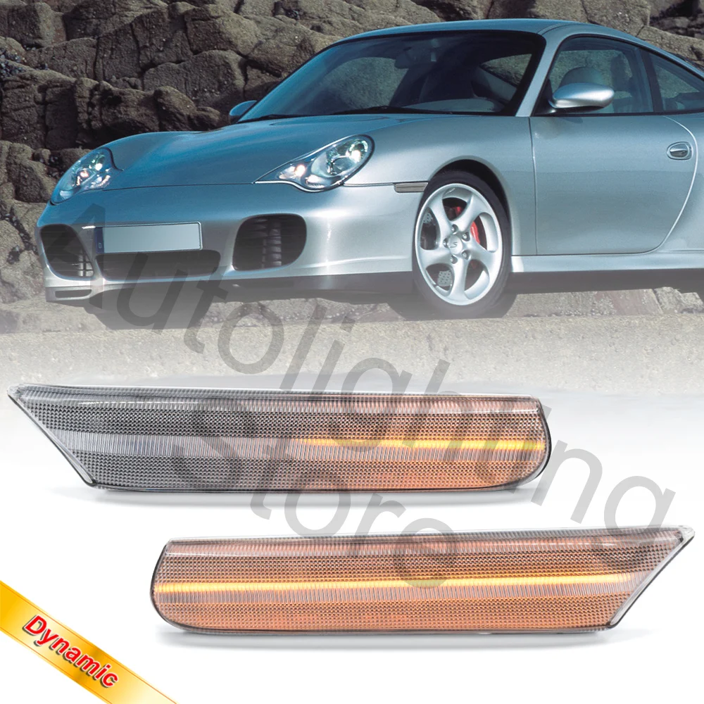 Последовательное оформление, передний боковой маркер для Porsche 986 Boxster 1997-2004 911 Carrera 1998-2004 996 Turbo 2001-2005, сигнал поворота
Последовательное оформление, передний боковой маркер для Porsche 986 Boxster 1997-2004 911 Carrera 1998-2004 996 Turbo 2001-2005, сигнал поворота