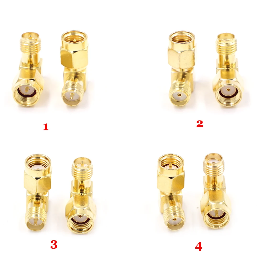 2PCS SMA Male to SMA Female RF Coaxial Adapter Connector 90 Degree Right Angle Adapter
2PCS SMA Male to SMA Female RF Coaxial Adapter Connector 90 Degree Right Angle Adapter
