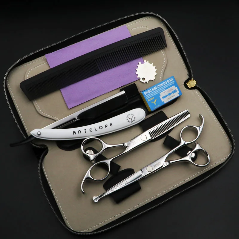 6 Inch Professional Pet Scissors Dog Grooming Straight Cutting and Thinning Shears Kit for Animals Japan440C Pet Safety Use
6 Inch Professional Pet Scissors Dog Grooming Straight Cutting and Thinning Shears Kit for Animals Japan440C Pet Safety Use