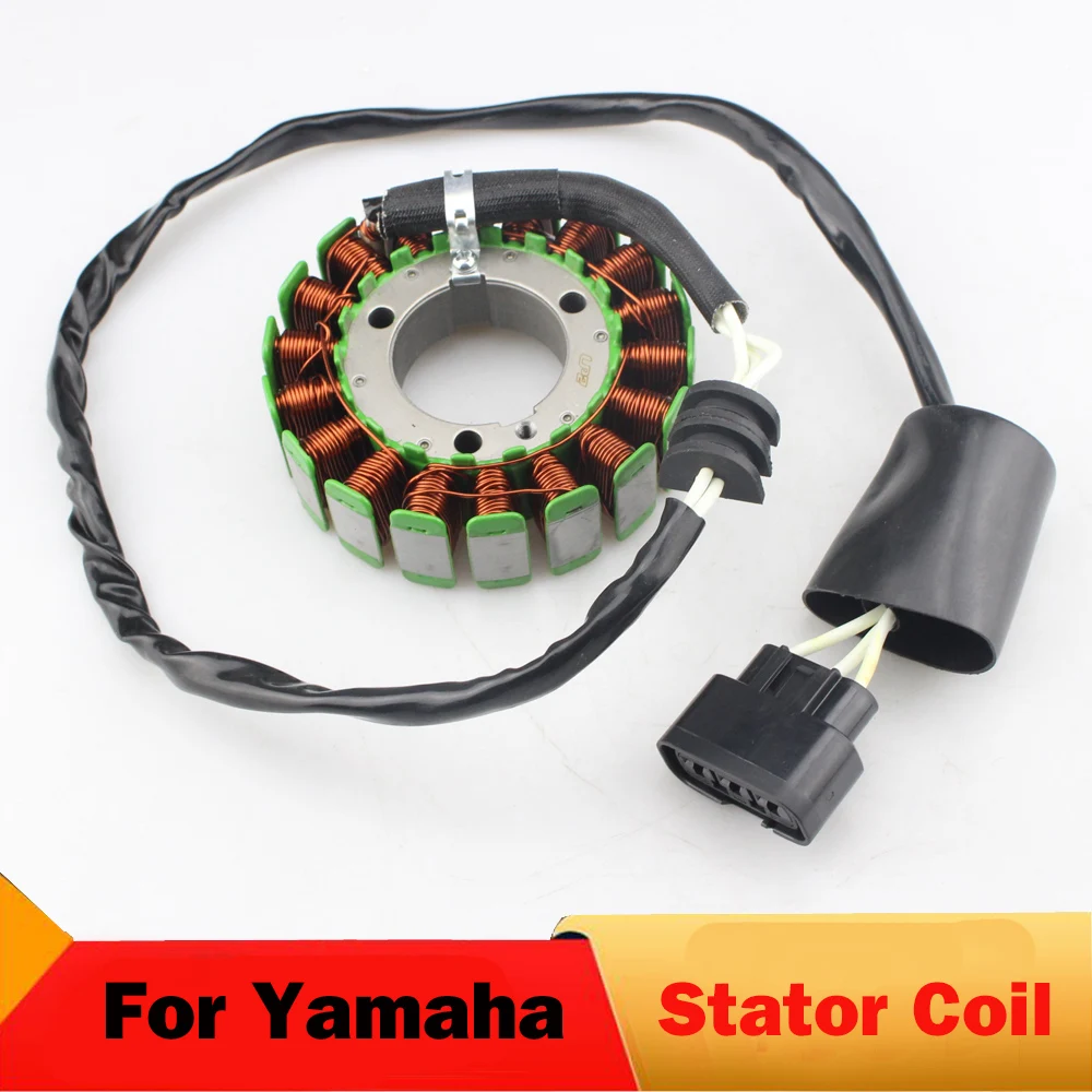 For Yamaha XV1700A XV1700AS XV1700AT XV1700PC 5PX-81410-00 5PX-81410-01 Motorcycle Generator Magneto Stator Coil
For Yamaha XV1700A XV1700AS XV1700AT XV1700PC 5PX-81410-00 5PX-81410-01 Motorcycle Generator Magneto Stator Coil