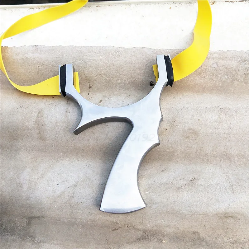 Hunting TTF Slingshot Stainless Steel Catapult High Quality Shooting Slingshot Shooting with Flat Rubber Band New Outdoor Sports
Hunting TTF Slingshot Stainless Steel Catapult High Quality Shooting Slingshot Shooting with Flat Rubber Band New Outdoor Sports