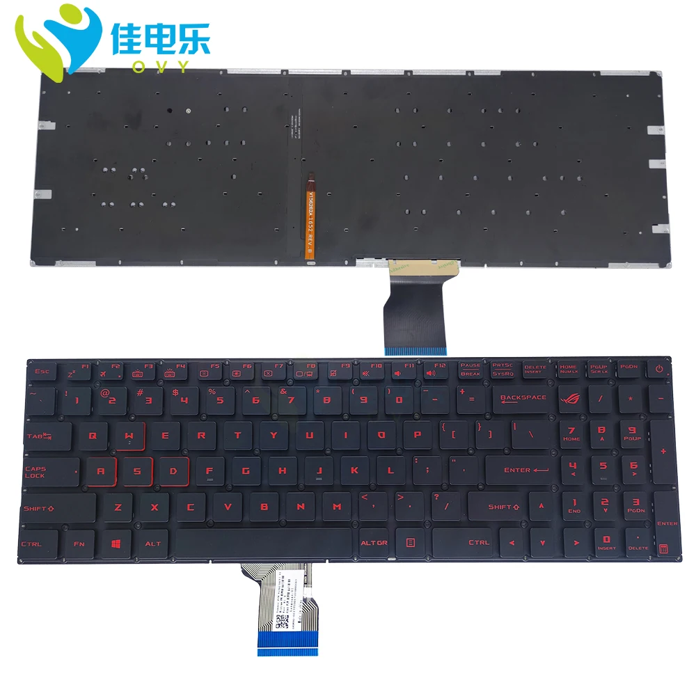 Американская Бельгия AZERTY клавиатура с подсветкой для Asus ROG Strix GL702 VT GL702VM GL702VS GL502 VM GL502VS игровой ноутбук с красной клавиатурой Teclado
Американская Бельгия AZERTY клавиатура с подсветкой для Asus ROG Strix GL702 VT GL702VM GL702VS GL502 VM GL502VS игровой ноутбук с красной клавиатурой Teclado