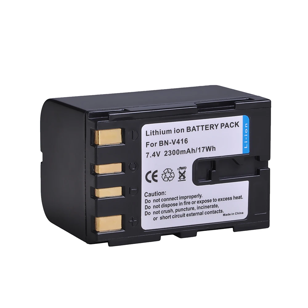 2300mAh BN-V416 BN V416 Battery for BN-V416U, BN-V428, BN-V428U and GR-D93, GR-D94, GR-D220, GR-D225, GR-D228, GR-DVA10, DVL100
2300mAh BN-V416 BN V416 Battery for BN-V416U, BN-V428, BN-V428U and GR-D93, GR-D94, GR-D220, GR-D225, GR-D228, GR-DVA10, DVL100