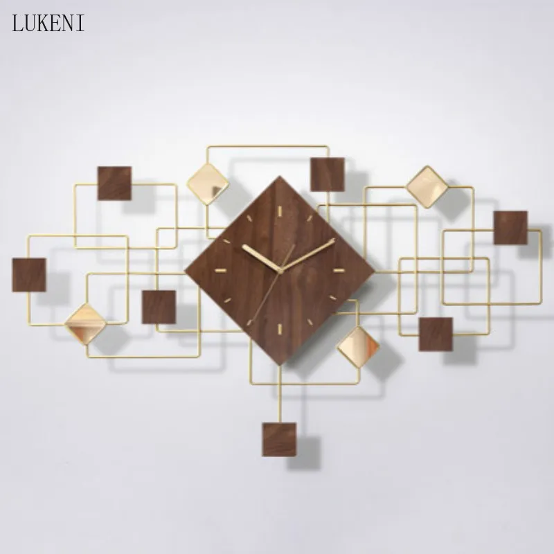 Nordic Light Luxury Wall Clock Living Room Home Fashion Modern Minimalist Art Decoration Personality Wall-mounted Quartz Clock
Nordic Light Luxury Wall Clock Living Room Home Fashion Modern Minimalist Art Decoration Personality Wall-mounted Quartz Clock
