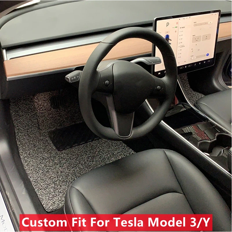 Custom Fit Car Floor Mat for Tesla 2021 Model 3 Single Layer Thicken Rug Carpet for 2021 Model Y Left Hand Drive
Custom Fit Car Floor Mat for Tesla 2021 Model 3 Single Layer Thicken Rug Carpet for 2021 Model Y Left Hand Drive