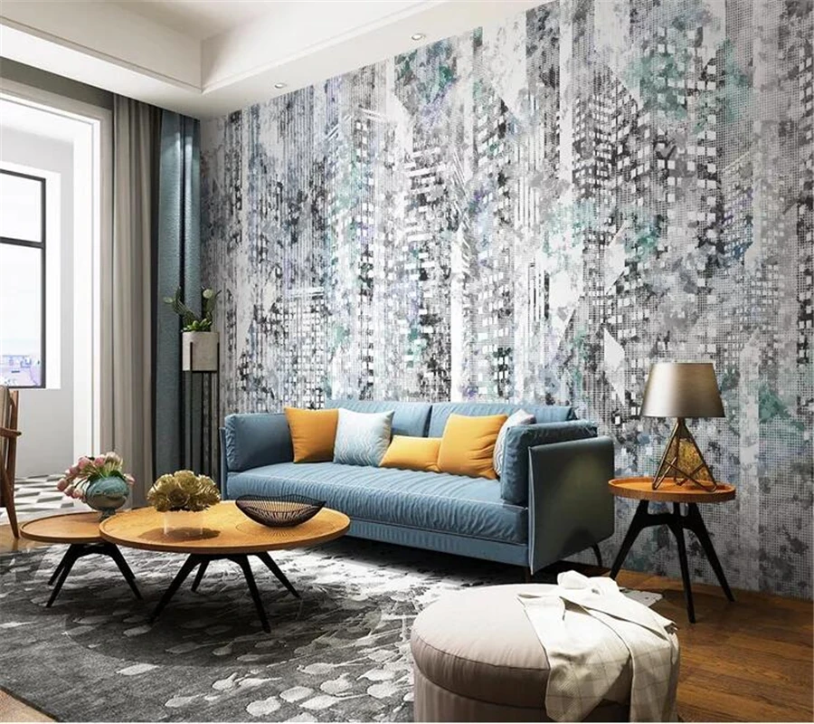 mural Custom wallpaper papel de parede Nordic modern minimalist abstract city architecture retro TV sofa background wall
mural Custom wallpaper papel de parede Nordic modern minimalist abstract city architecture retro TV sofa background wall