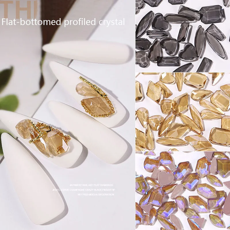 50PCS Mix Acrylic Rhinestones Eye Shape Crystal AB Flat Backl Rhinestone 3D Non HotFix Nail Art Decoration DIY Tool
50PCS Mix Acrylic Rhinestones Eye Shape Crystal AB Flat Backl Rhinestone 3D Non HotFix Nail Art Decoration DIY Tool