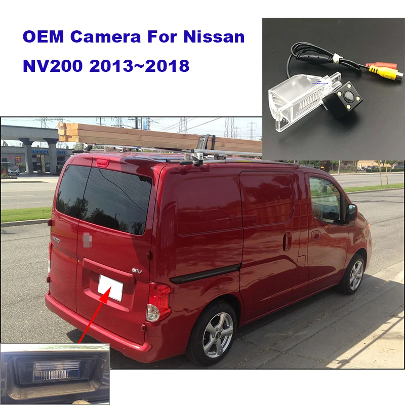 Камера заднего вида Yessun для Nissan NV200 2013 ~ 2018, с камерой заднего вида/камерой номерного знака
Камера заднего вида Yessun для Nissan NV200 2013 ~ 2018, с камерой заднего вида/камерой номерного знака
