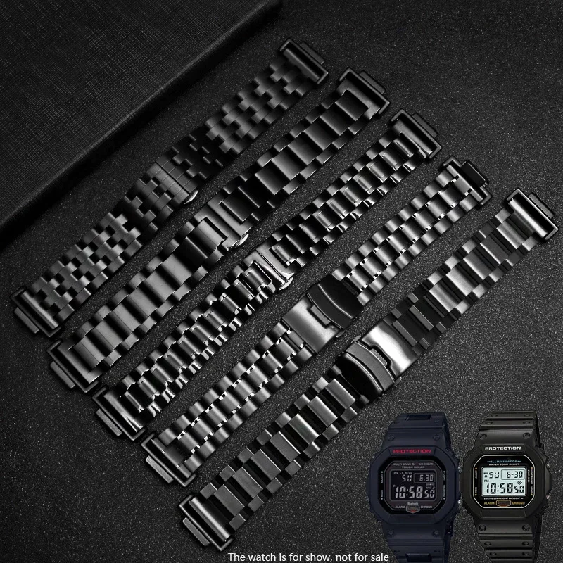 Ремешок для часов из нержавеющей стали для Casio DW5600 GW-B5600 GA 110 100 120 GD 100, ремешок для наручных часов, спортивный мужской ремешок
Ремешок для часов из нержавеющей стали для Casio DW5600 GW-B5600 GA 110 100 120 GD 100, ремешок для наручных часов, спортивный мужской ремешок