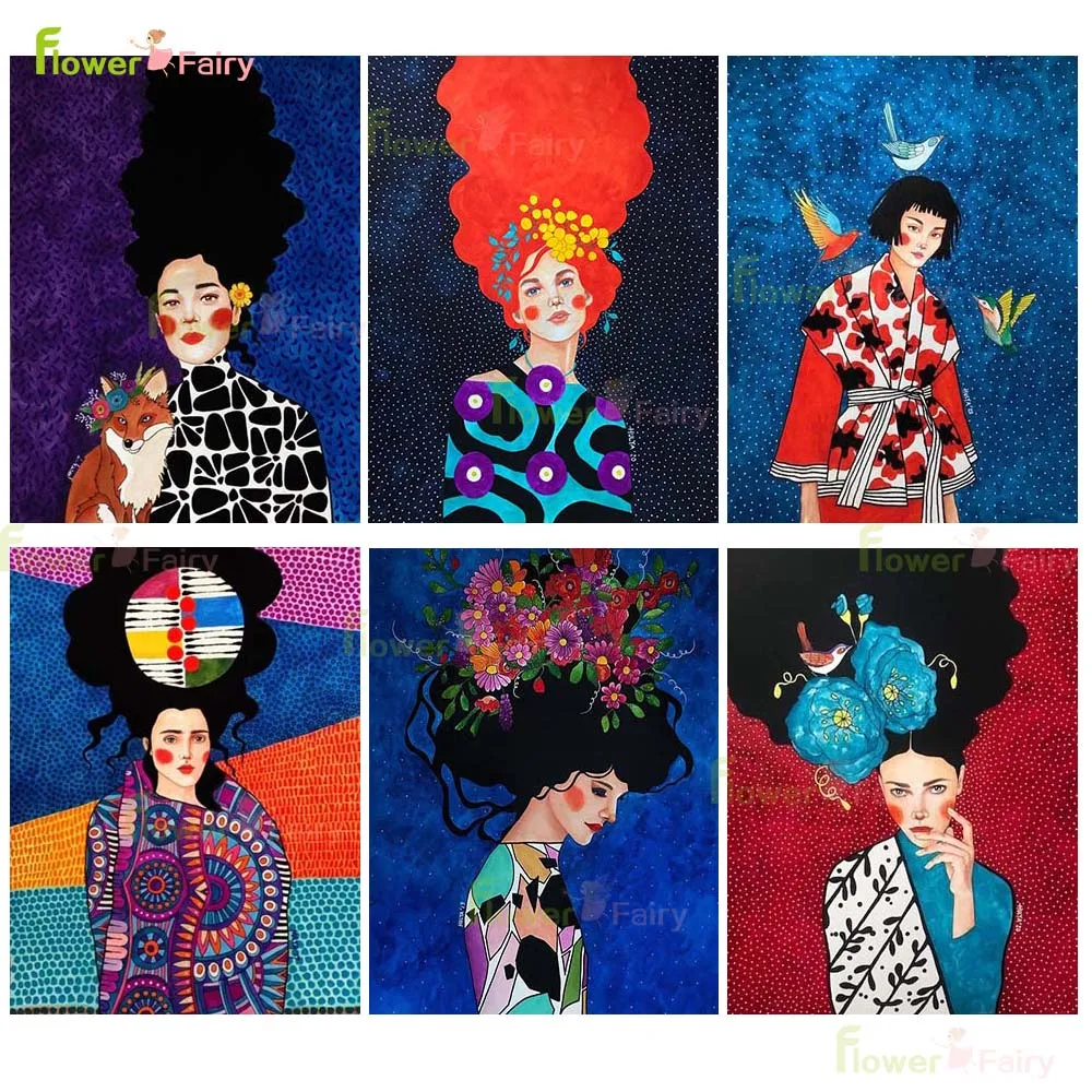 Colorful Girl Modern Woman Posters Nordic Poster Wall Art Canvas Painting Wall Pictures For Living Room Home Decor Unframed
Colorful Girl Modern Woman Posters Nordic Poster Wall Art Canvas Painting Wall Pictures For Living Room Home Decor Unframed