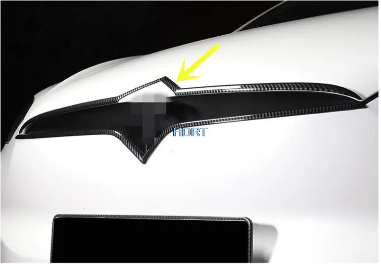 Carbon fiber 1pc Front middle Net lower trim strip ABS chrome Look Cover Hood Trim Auto Car Styling for Tesla Model X 2019 2020
Carbon fiber 1pc Front middle Net lower trim strip ABS chrome Look Cover Hood Trim Auto Car Styling for Tesla Model X 2019 2020