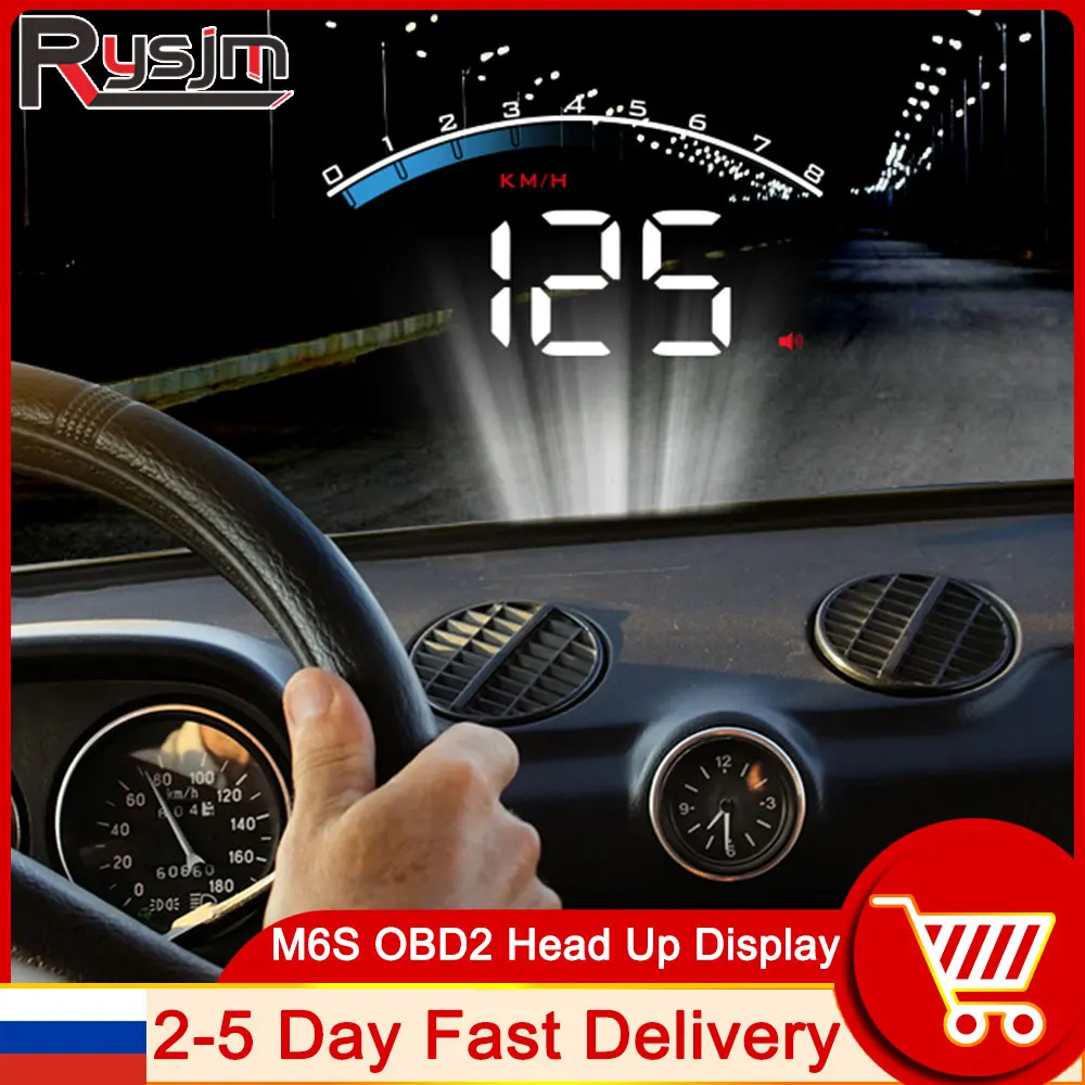 M6S HUD Car Head Up Display OBD2 Overspeed Security Alarm Windshield Projector Display Car Electronics Accessories customized
M6S HUD Car Head Up Display OBD2 Overspeed Security Alarm Windshield Projector Display Car Electronics Accessories customized