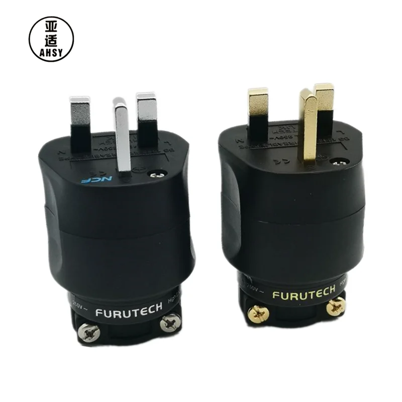 Ahsy audio 1 PCs DIY high-end HiFi audio ac en cable connector 3-pin UK British plug locking plug
Ahsy audio 1 PCs DIY high-end HiFi audio ac en cable connector 3-pin UK British plug locking plug