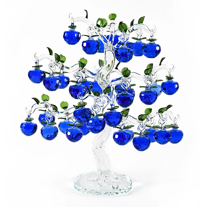 Beautiful Glass Crystal Apple Tree with 36 18 12 pcs Apples Fengshui Craft Chirstmas Tree Hanging Ornaments Housewarming Gifts
Beautiful Glass Crystal Apple Tree with 36 18 12 pcs Apples Fengshui Craft Chirstmas Tree Hanging Ornaments Housewarming Gifts