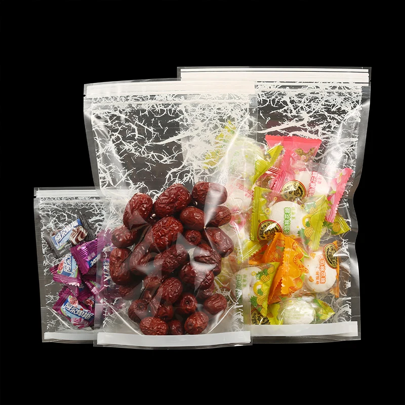 100pcs/Lot Reusable Stand Up Transparent Ziplock Bag With One Side Printing, Dried Mango Packaging Pouch Plastic Food Zip Sack
100pcs/Lot Reusable Stand Up Transparent Ziplock Bag With One Side Printing, Dried Mango Packaging Pouch Plastic Food Zip Sack