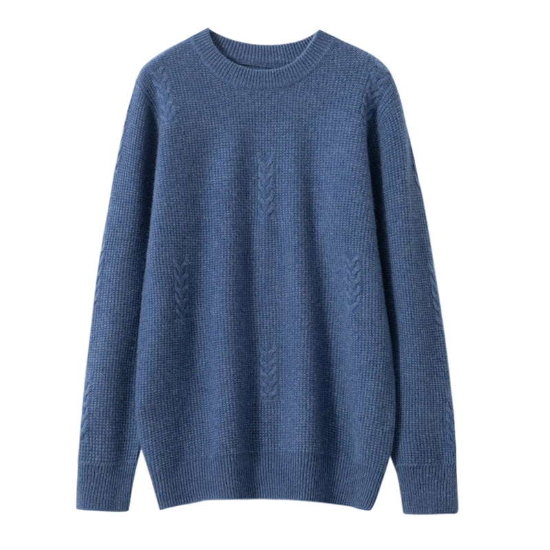 100% Pure Cashmere Knitted Jumpers Soft Men Sweaters 2021 Winter Warm O-neck 3Colors Male Thick Pashmina Knit Clothes
100% Pure Cashmere Knitted Jumpers Soft Men Sweaters 2021 Winter Warm O-neck 3Colors Male Thick Pashmina Knit Clothes