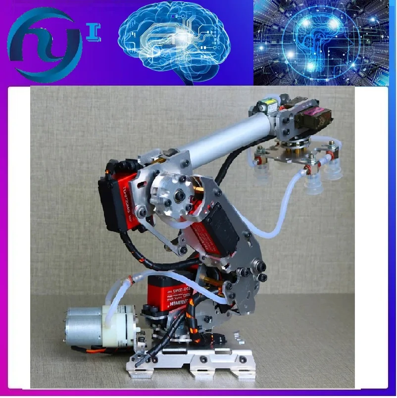 7 Dof Manipulator Robot Arm for Arduino Multi-Degree-Of-Freedom Mindustrial Robotic Model 6-Axis Robot
7 Dof Manipulator Robot Arm for Arduino Multi-Degree-Of-Freedom Mindustrial Robotic Model 6-Axis Robot
