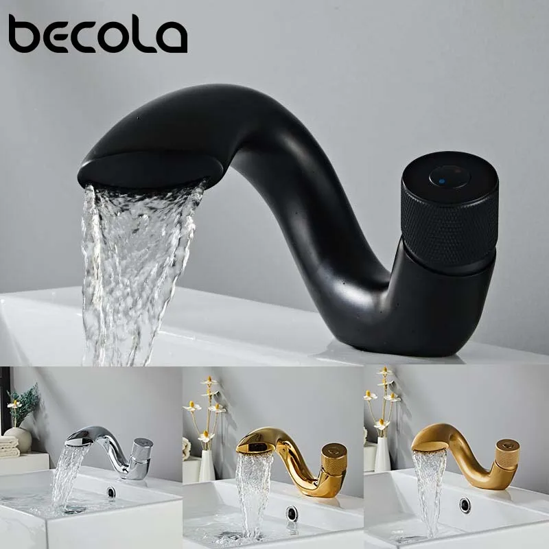 Basin Faucet Black/Golden Bathroom Sink Mixer Tap Brass Chrome Wash basin Faucet Single Handle Hot And Cold Crane For Bathroom
Basin Faucet Black/Golden Bathroom Sink Mixer Tap Brass Chrome Wash basin Faucet Single Handle Hot And Cold Crane For Bathroom