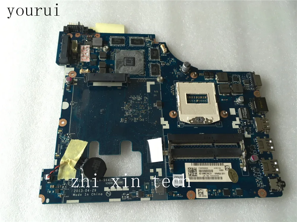 Материнская плата yourui для ноутбука Lenovo G510 VIWGQ/GS LA-9641P DDR3, работает идеально
Материнская плата yourui для ноутбука Lenovo G510 VIWGQ/GS LA-9641P DDR3, работает идеально