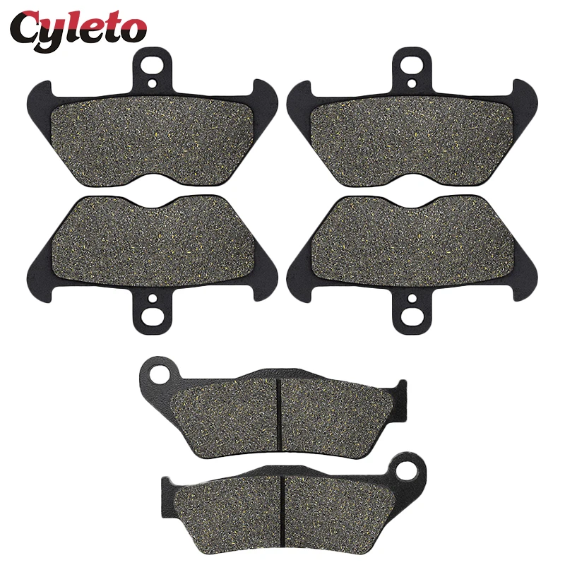 Cyleto Front Rear Brake Pads for BMW R850C R850R R850RT R850GS R1100R R1100S R1100GS R1100RT R1150GS R1200 R 1200 C 1993-2003
Cyleto Front Rear Brake Pads for BMW R850C R850R R850RT R850GS R1100R R1100S R1100GS R1100RT R1150GS R1200 R 1200 C 1993-2003