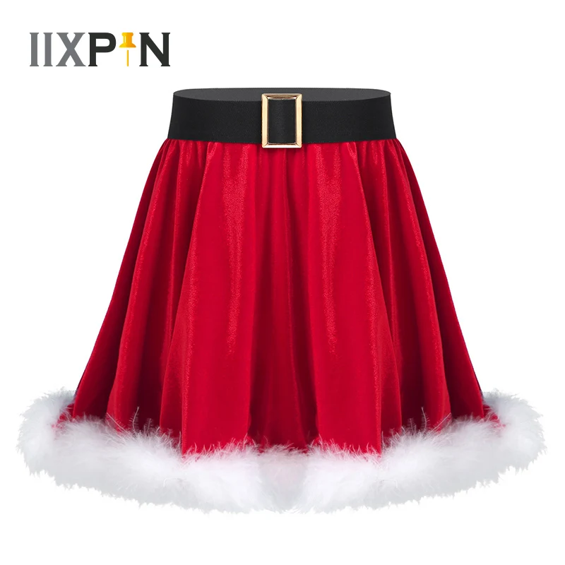 Girls Christmas Show Skirts Santa Cosplay Costume Mrs Claus Dance Fancy Dress Ballet Dance Skirts Christmas Party Rave Outfits
Girls Christmas Show Skirts Santa Cosplay Costume Mrs Claus Dance Fancy Dress Ballet Dance Skirts Christmas Party Rave Outfits