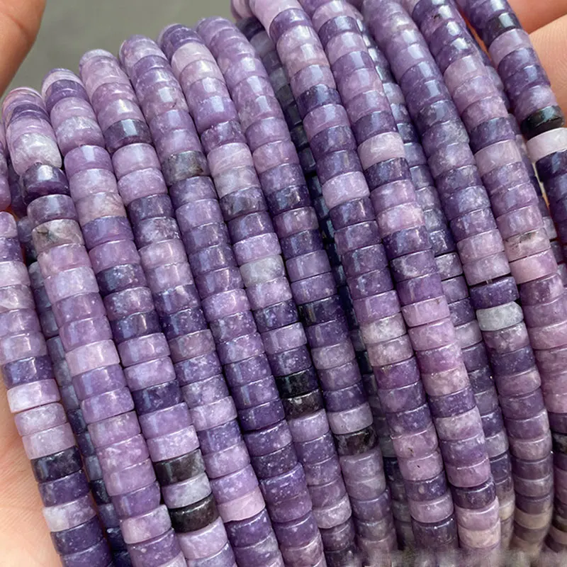Natural Purple Lepidolite Beads Heishi Spacer Beads For Jewelry Making Strand 15 inch DIY Accessorries Lepidolite Jewelry Beads
Natural Purple Lepidolite Beads Heishi Spacer Beads For Jewelry Making Strand 15 inch DIY Accessorries Lepidolite Jewelry Beads